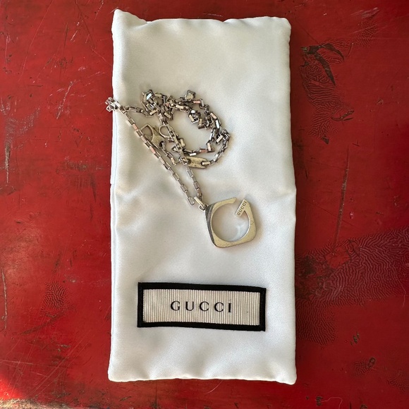 Gucci Jewelry - Gucci Silver Necklace